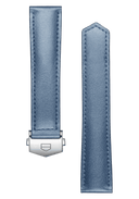 Carrera 39mm Metallic Blue Leather Strap - OM Luxury