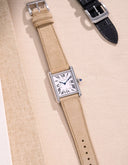 Beige Suede Leather Strap - 17-21mm - OM Luxury