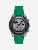 MoonSwatch Mission To Earth Phase Watch (Rubber Strap) - OM Luxury
