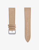 Beige Suede Leather Strap - 17-21mm - OM Luxury