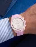 Curved Rubber Strap - Pink - OM Luxury