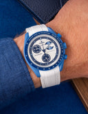 MoonSwatch Mission to the Super Blue Moon Phase (Rubber Strap) - OM Luxury