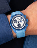 MoonSwatch Mission to the Super Blue Moon Phase (Rubber Strap) - OM Luxury
